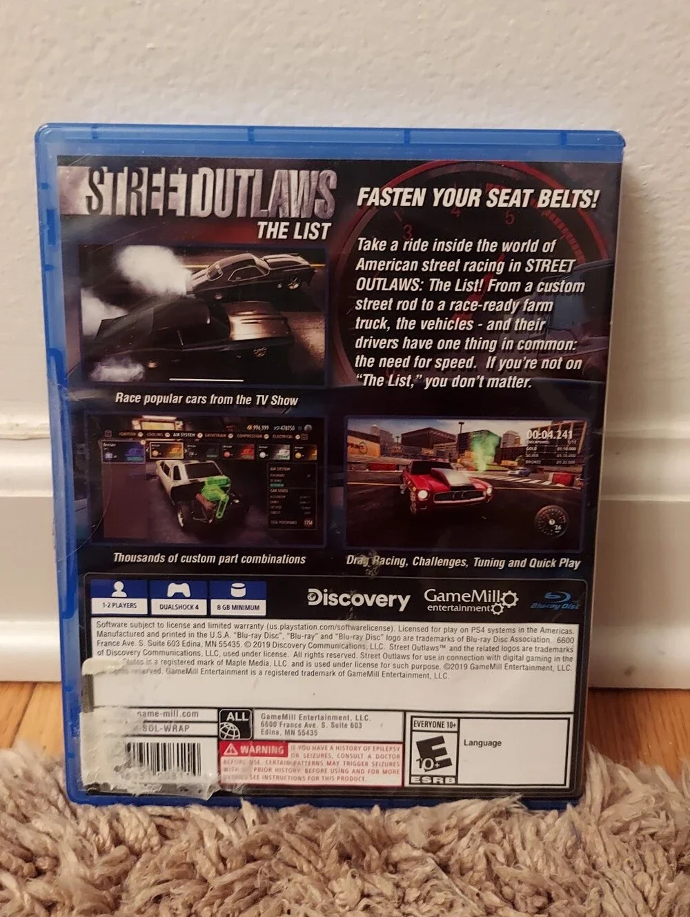 Street Outlaws The List for Playstation 4 Street Outlaws the List Ps4 game